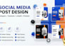 design professional real estate social media posts